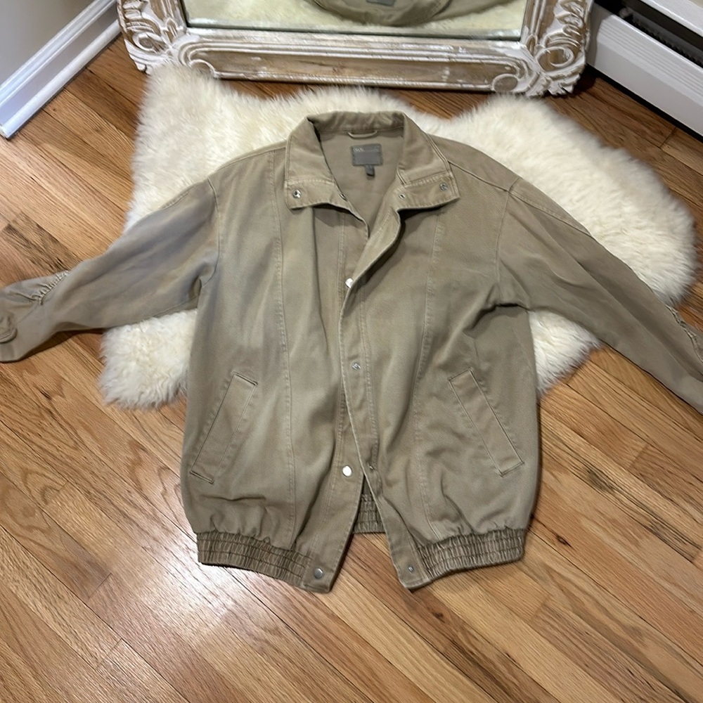 ASOS long bomber jacket